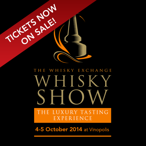 Whisky Show Tickets on Sale!