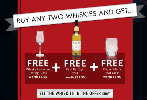 Buy Two Whiskies!