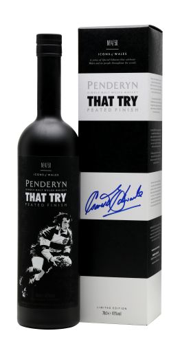 Penderyn That Try signed