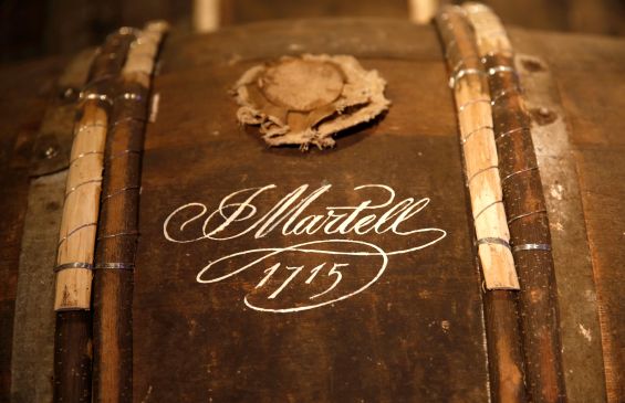 Martell Cognac barrel