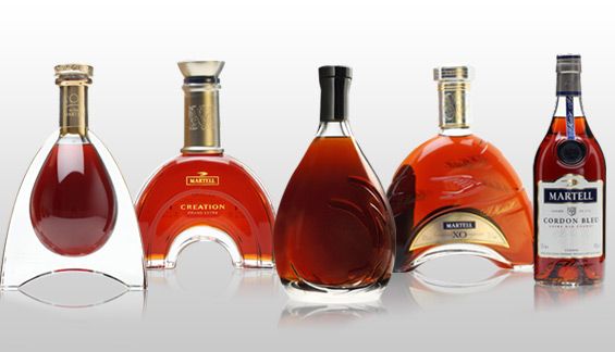 Martell Cognac range