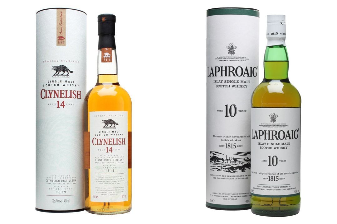 Clynelish and Laphroaig