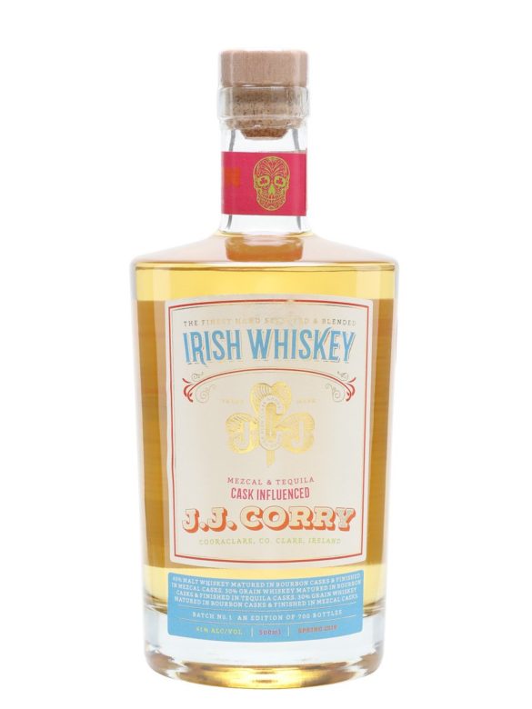 JJ Corry, Irish whiskey, Tequila cask, mezcal cask, Tequila whiskey, mezcal whiskey